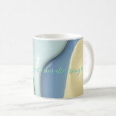 Klassischer Becher mit stilvollem abstraktem Grafi Kaffeetasse (VorderseiteRechts)