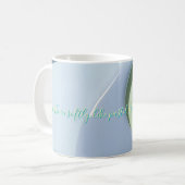 Klassischer Becher mit stilvollem abstraktem Grafi Kaffeetasse (Vorderseite Links)