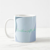 Klassischer Becher mit stilvollem abstraktem Grafi Kaffeetasse (Links)