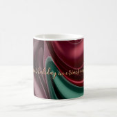 Klassischer Becher mit stilvollem abstraktem Grafi Kaffeetasse (Mittel)