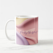 Klassischer Becher mit stilvoller abstrakter Grafi Kaffeetasse (Links)