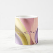 Klassischer Becher mit stilvoller abstrakter Grafi Kaffeetasse (Mittel)