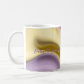 Klassischer Becher mit stilvoller abstrakter Grafi Kaffeetasse (Links)