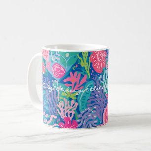 Klassischer Becher mit stilvoller Grafik Kaffeetasse