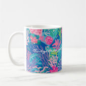 Klassischer Becher mit stilvoller Grafik Kaffeetasse (Links)