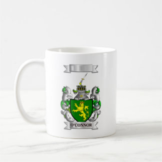 Klassischer Becher O'Connor Familienname und Wappe Kaffeetasse