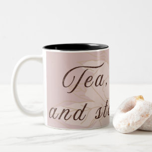 Klassischer Becher - Regency-inspirierte, minimali Zweifarbige Tasse