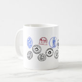 Klassischer Becher Saint James Way Kaffeetasse (Vorderseite Links)