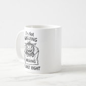 Klassischer Becher | Skurriler Gremlin-Kaffeebegle Kaffeetasse (Vorderseite Links)