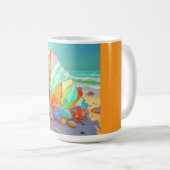 Klassischer Becher (Strandglas-11) Kaffeetasse (VorderseiteRechts)