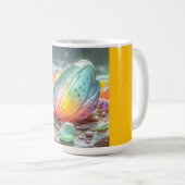 Klassischer Becher (Strandglas-5) Kaffeetasse (VorderseiteRechts)