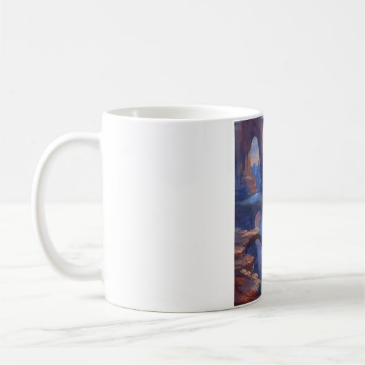 Klassischer Becher Suspended Mirror Pools Canyon Kaffeetasse (Links)