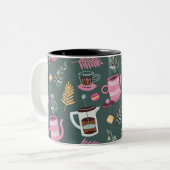 Klassischer Becher Zweifarbige Tasse (Vorderseite Links)