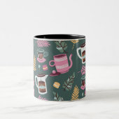 Klassischer Becher Zweifarbige Tasse (Mittel)