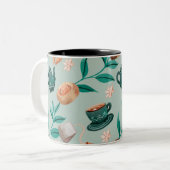 Klassischer Becher Zweifarbige Tasse (Vorderseite Links)