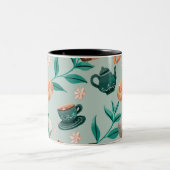 Klassischer Becher Zweifarbige Tasse (Mittel)