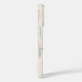 Klassischer Beige Bud Case-Mate iPhone Hülle (Rückseite / Rechts)