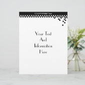 Klassischer Beruflicher Letterhead Briefbogen (Stehend Vorderseite)