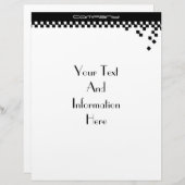 Klassischer Beruflicher Letterhead Briefbogen (Vorne/Hinten)