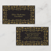 Klassischer Beruflicher Veranstaltungsplaner Visitenkarte (Vorne/Hinten)