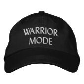 Klassischer bestickter Hut im Warrior Mode (Vorderseite)