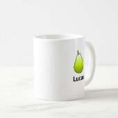 Klassischer Birnen-Becher Kaffeetasse (VorderseiteRechts)