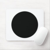 Klassischer Black SpotDot Mousepad (Mit Mouse)