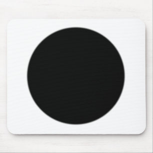 Klassischer Black SpotDot Mousepad