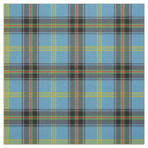 Klassischer blauer Clan-Belltartan-kariertes Stoff