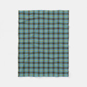 Klassischer blauer schottischer Clan-BellTartan Fleecedecke (Vorderseite)