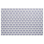 Klassischer blauer Weide-Vogel-Entwurf Stoff (Yard (91,4 cm))
