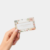 Klassischer Blumenchic, Personalisiert individuell Ausweis (Handheld)