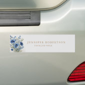 Klassischer Blumenchic, Personalisiert individuell Autoaufkleber (Auf Auto)