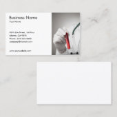 Klassischer Blutprobenärztlicher Dienst Visitenkarte (Vorne/Hinten)