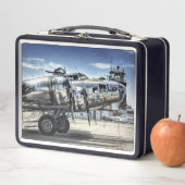 Klassischer Bomber der B-17 Metall Brotdose (Beispiel)