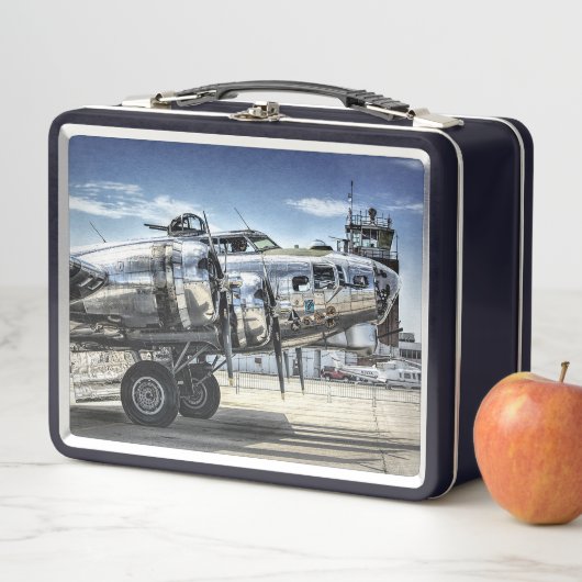 Klassischer Bomber der B-17 Metall Brotdose (Beispiel)