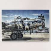 Klassischer Bomber der B-17 Puzzle (Horizontal)