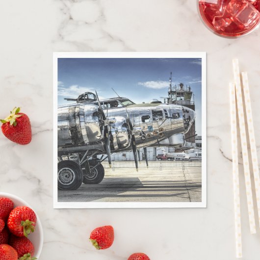Klassischer Bomber der Serie B-17 Serviette (Beispiel)
