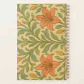 Klassischer botanischer Monogramm-Hintergrund Will Planer (Rückseite)