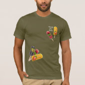 Klassischer brauner Eiscreme-T - Shirt (Vorderseite)