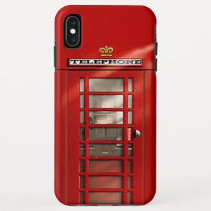 Klassischer britischer roter Telefonhäuschen Case-Mate iPhone Hülle