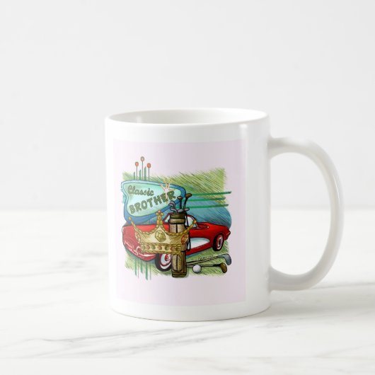 Klassischer Bruder Kaffeetasse (Rechts)