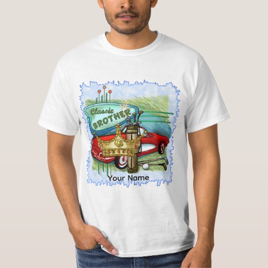 Klassischer Bruder T-Shirt (Vorderseite)