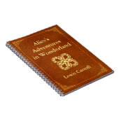 Klassischer Bucheinband Notizblock (Rechte Seite)