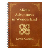 Klassischer Bucheinband Notizblock (Vorderseite)