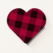 Klassischer Buffalo-Karo-Erbe Notizblock (Rückseite)