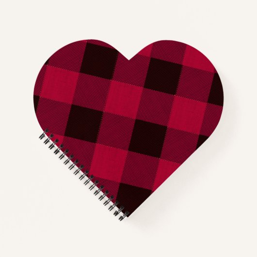 Klassischer Buffalo-Karo-Erbe Notizblock (Vorderseite)