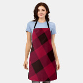 Klassischer Buffalo-Karo-Erbe Schürze (Getragen)