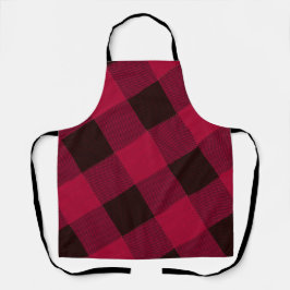 Klassischer Buffalo-Karo-Erbe Schürze