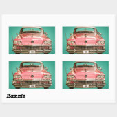 Klassischer Buick 1958 Car Rechteckiger Aufkleber (Blatt)